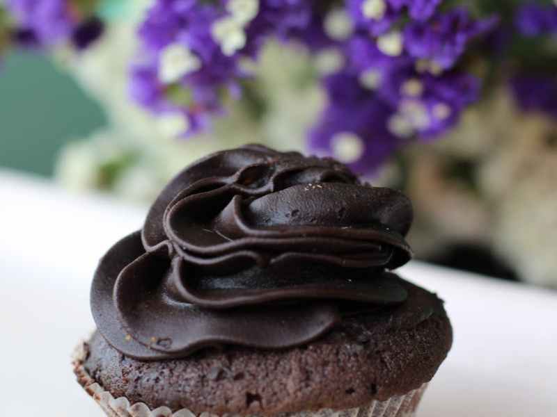 “Healthier” Chocolate Yogurt&nbsp;Cupcakes